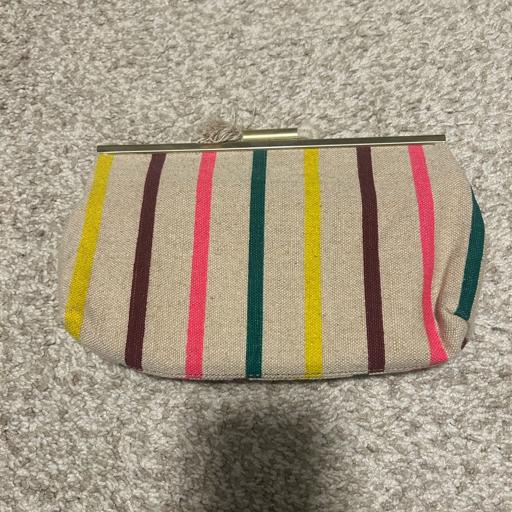 Like new, Jcrew summer clutch